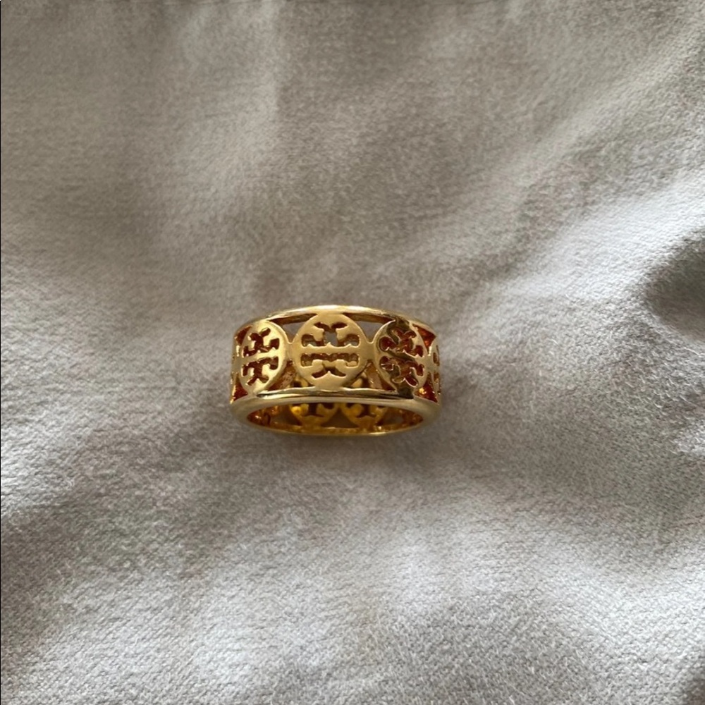 Tory Burch logo ring